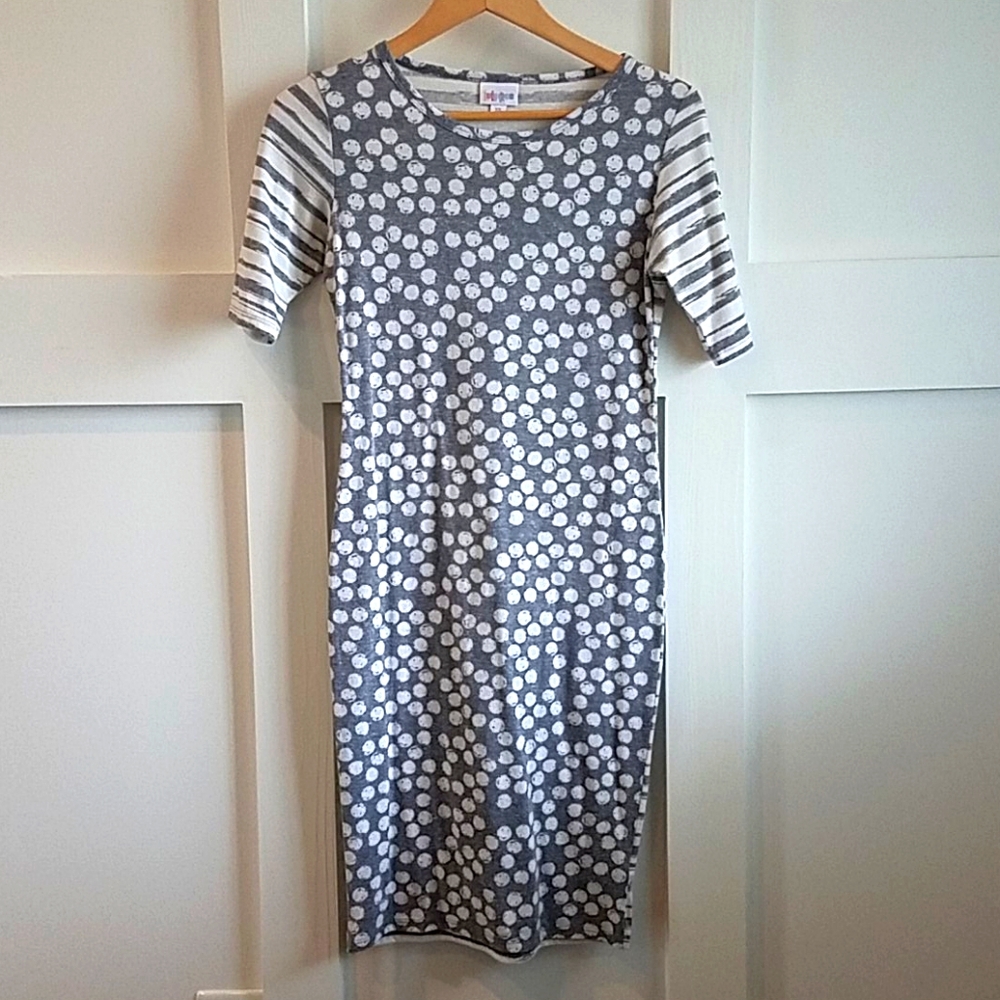 LuLaRoe Half Sleeve Midi Dress